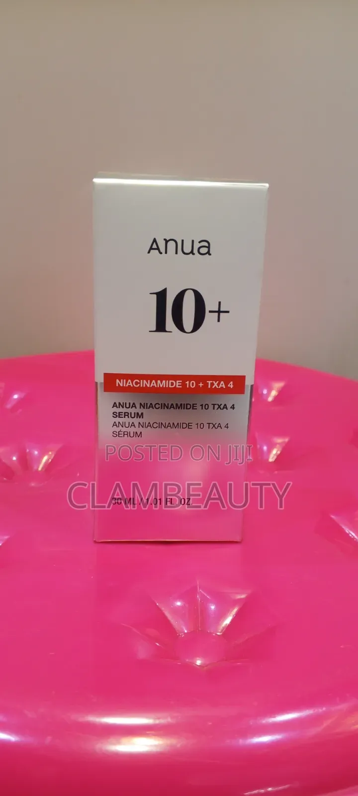 Anua 10+Niacinamide 10txa4%Serum 30ml