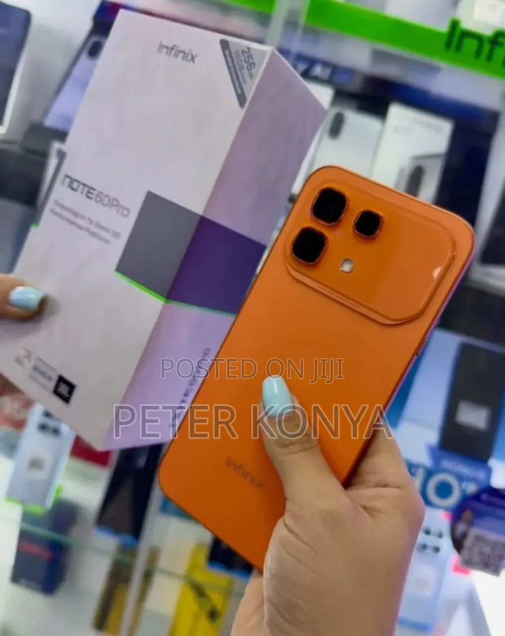 New Infinix Note 60 Pro 256 GB Orange