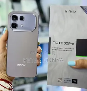 New Infinix Note 60 Pro 256 GB Silver