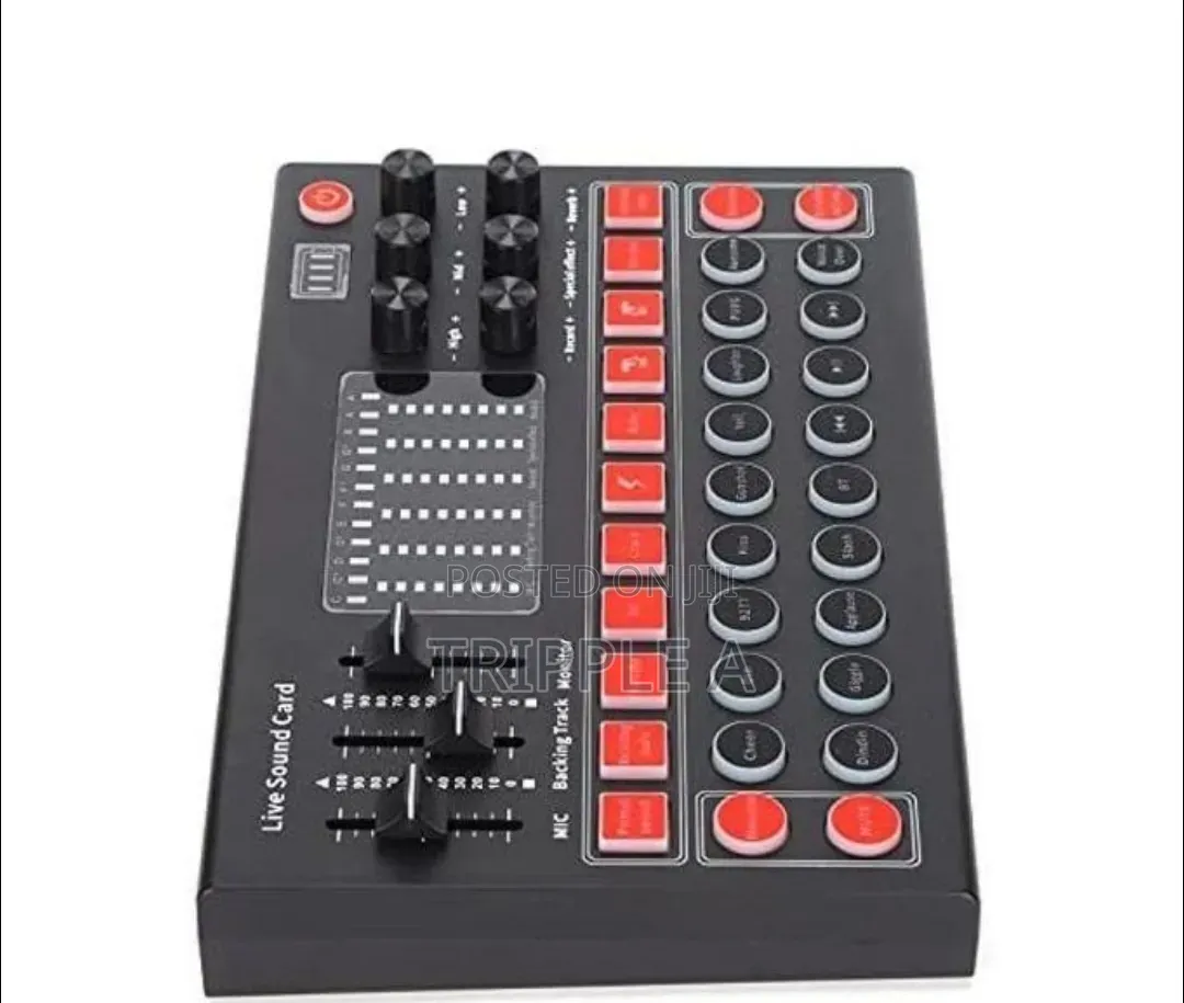 M9 Audio Interface Sound Card and Voice Mixer