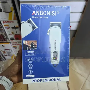 Anbonisi Ab-T608 Professional Hair Clipper White