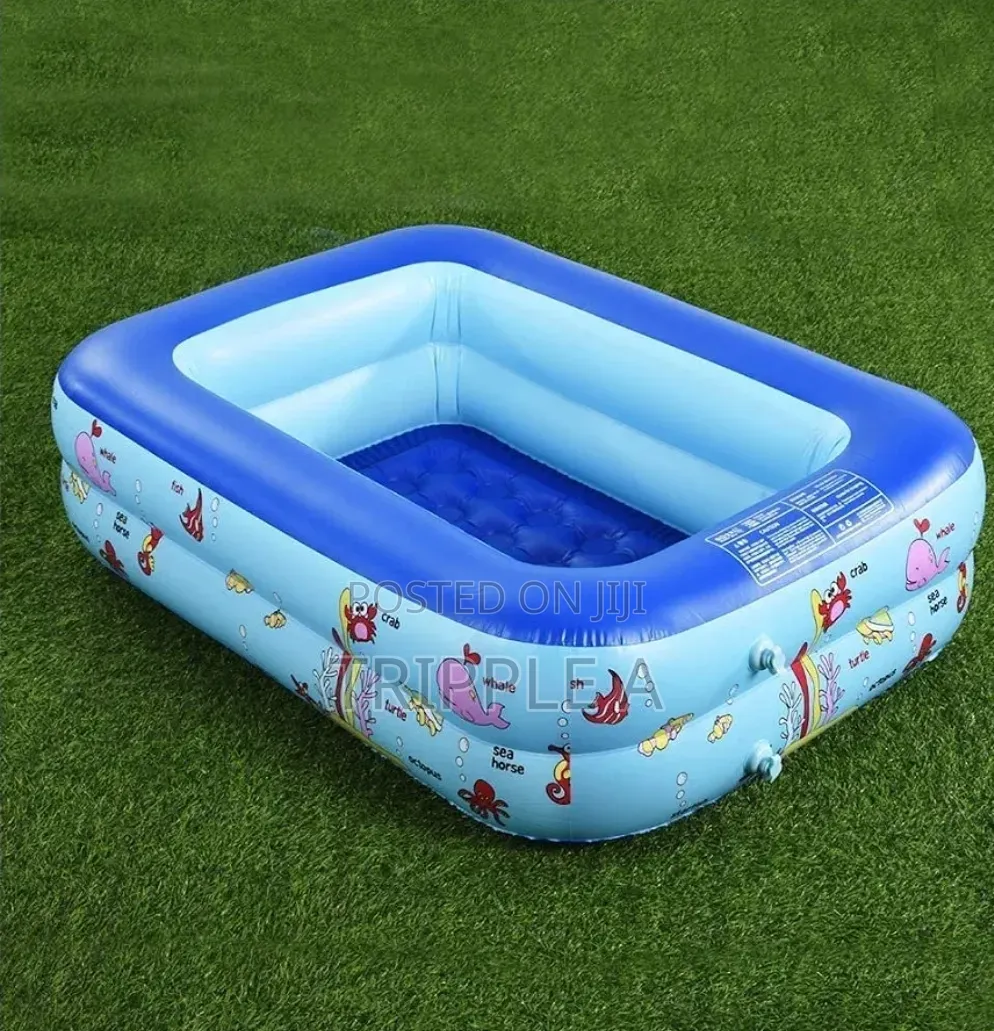 Family Rectangle Inflatable Pool