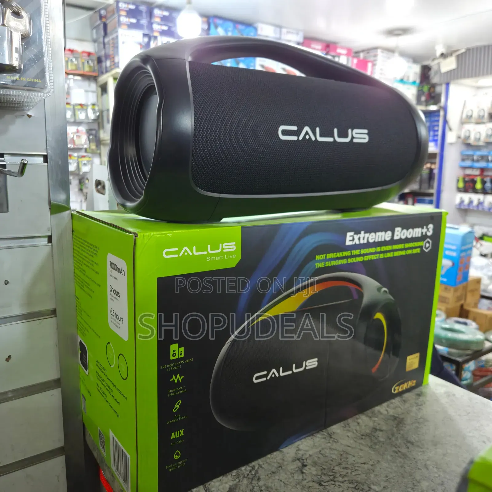 Calus Enceinte Sans Fil Extrême Boom+3