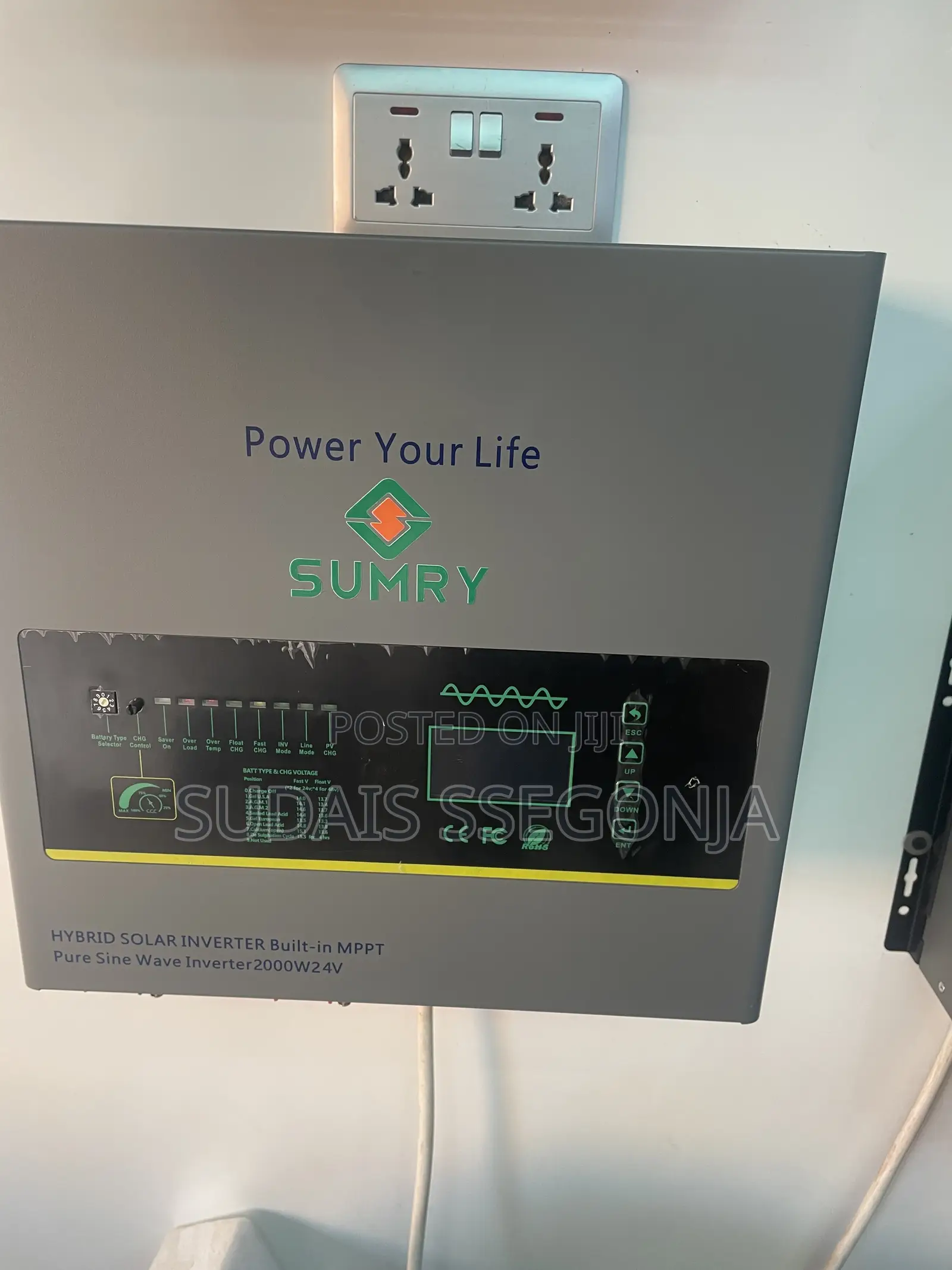 Hybrid Inverter 24v 2000w