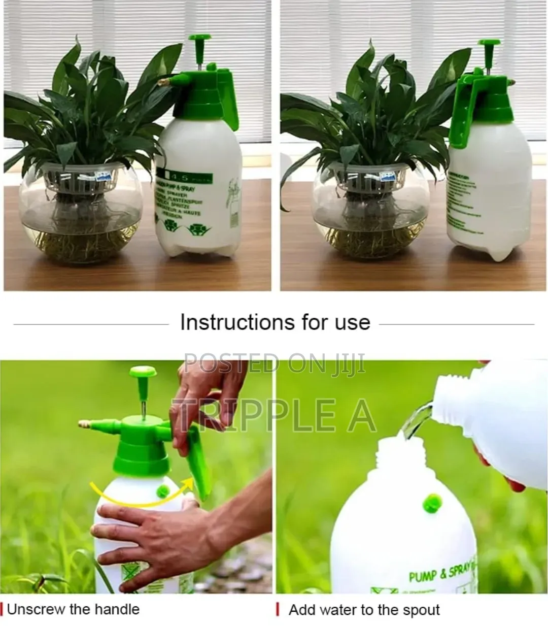 2l Hand Pressure Garden Plant Sprayer Pump