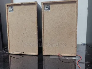 Original Panasonic Super Woofer 3-Way Bookshelf Speakers (Pair)
