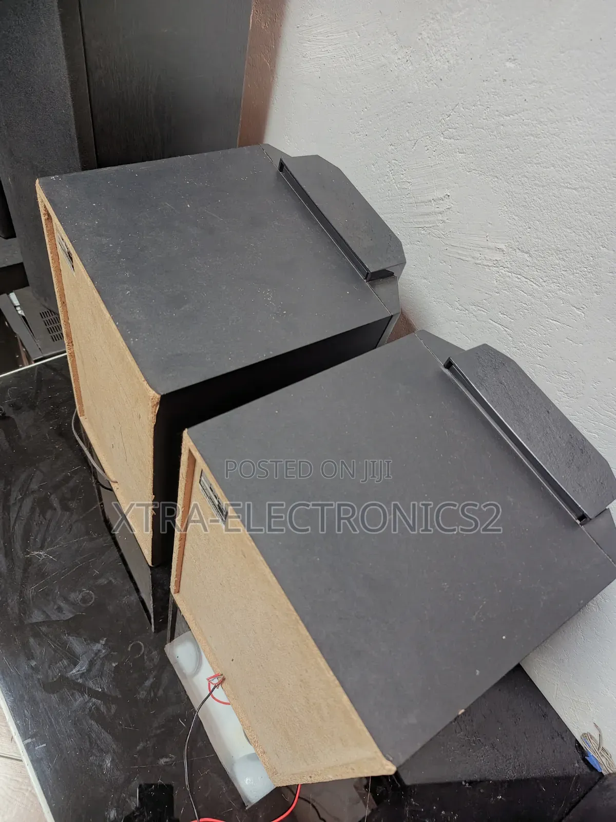 Original Panasonic Super Woofer 3-Way Bookshelf Speakers (Pair)