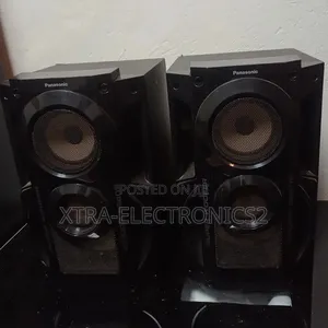 Original Panasonic Super Woofer 3-Way Bookshelf Speakers (Pair)
