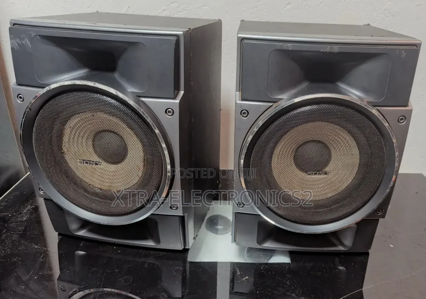Sony High-Power Hi-Fi Bookshelf Speakers (Pair)