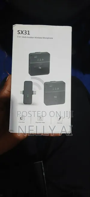 Sx 31 Multifunction Three in One Wireless Microphone