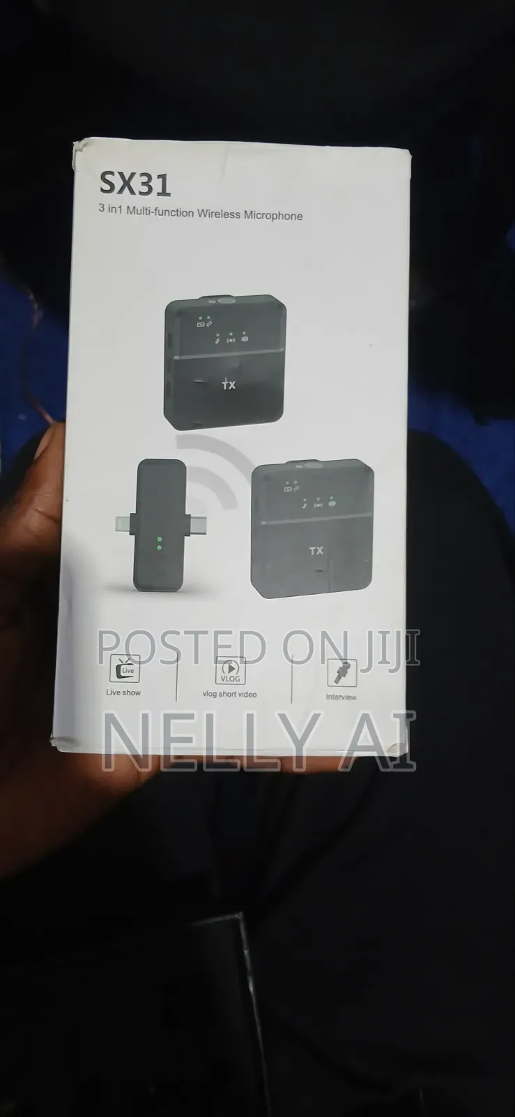 Sx 31 Multifunction Three in One Wireless Microphone