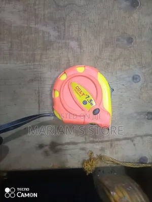 Colt Brand, 7.5-meter Tape Measure With A Distinct Orange And.