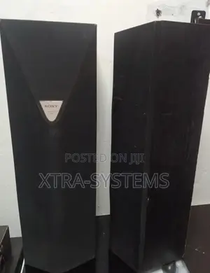 Sony Ss-T471 3-Way Tower Floor Standing Speakers With 10-Inch Woofers.