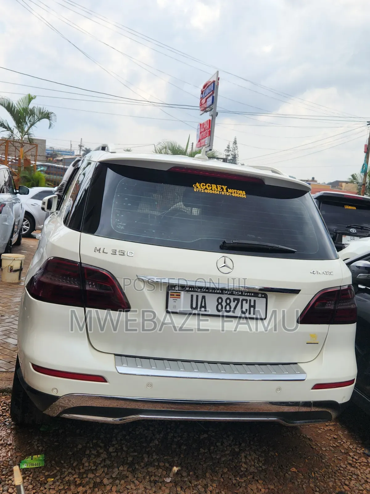 Mercedes-Benz M Class 2013 White