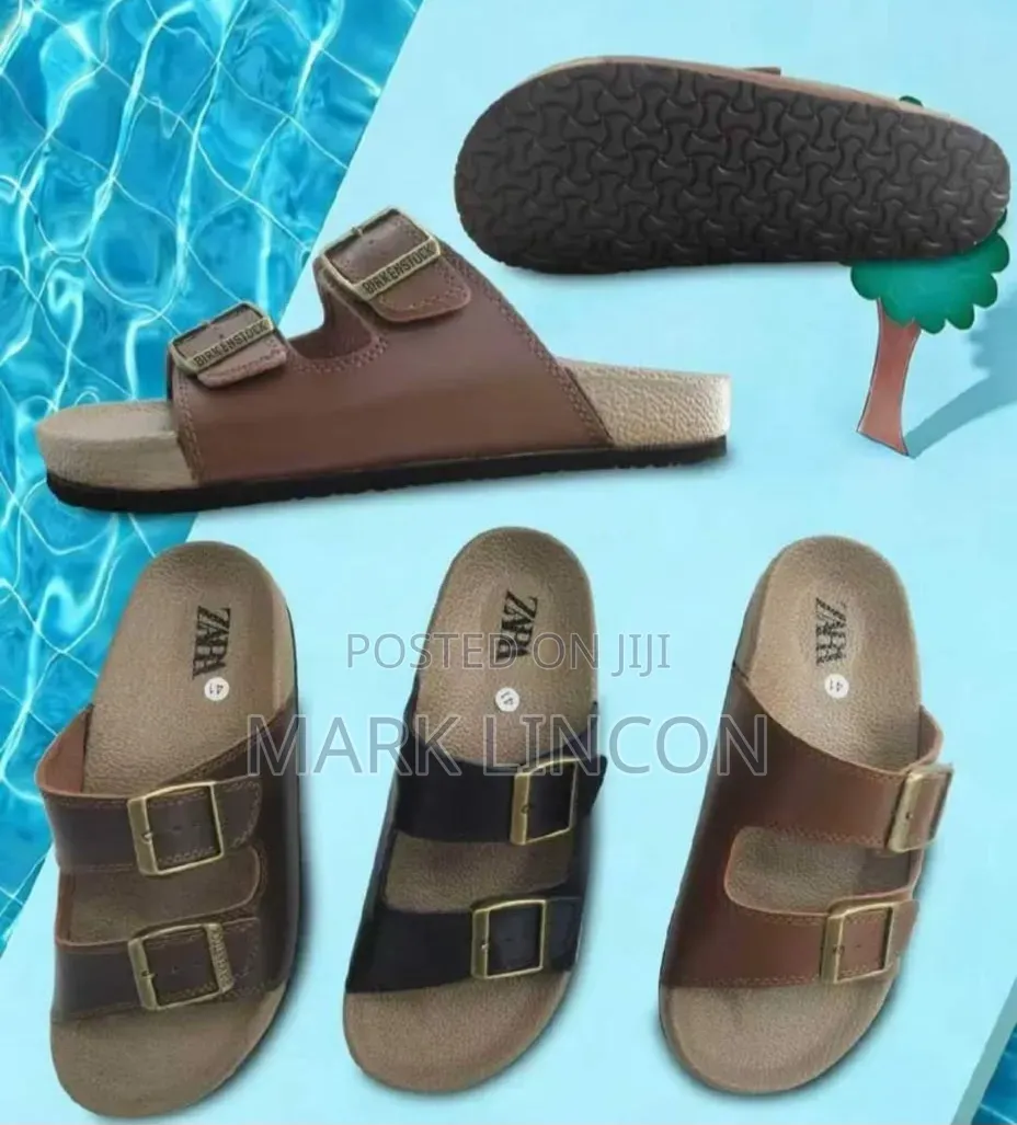 Comfortable Strap Sandals- Adjustable Buckle