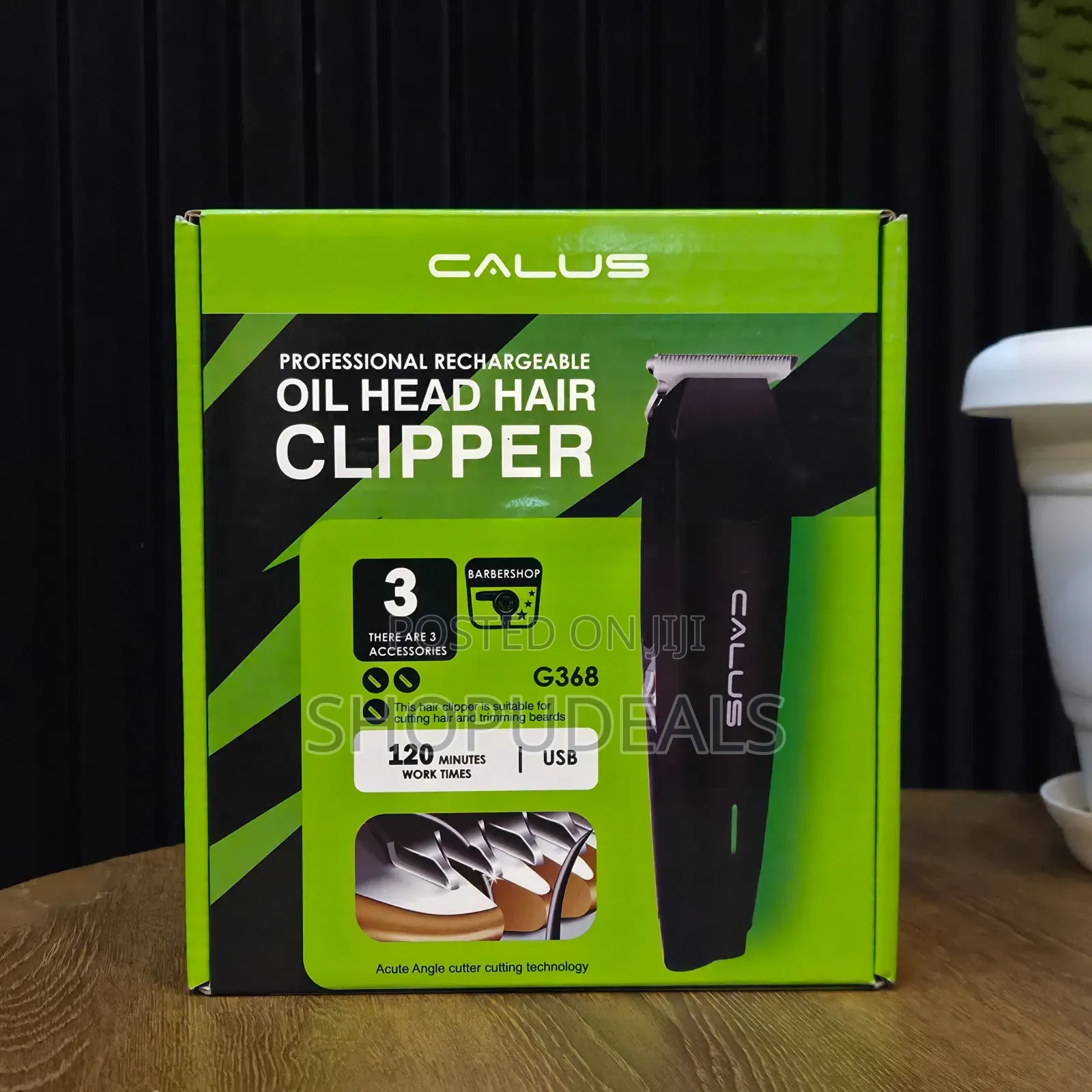 Oiled Head Hair Clipper (120 Hours of Working)