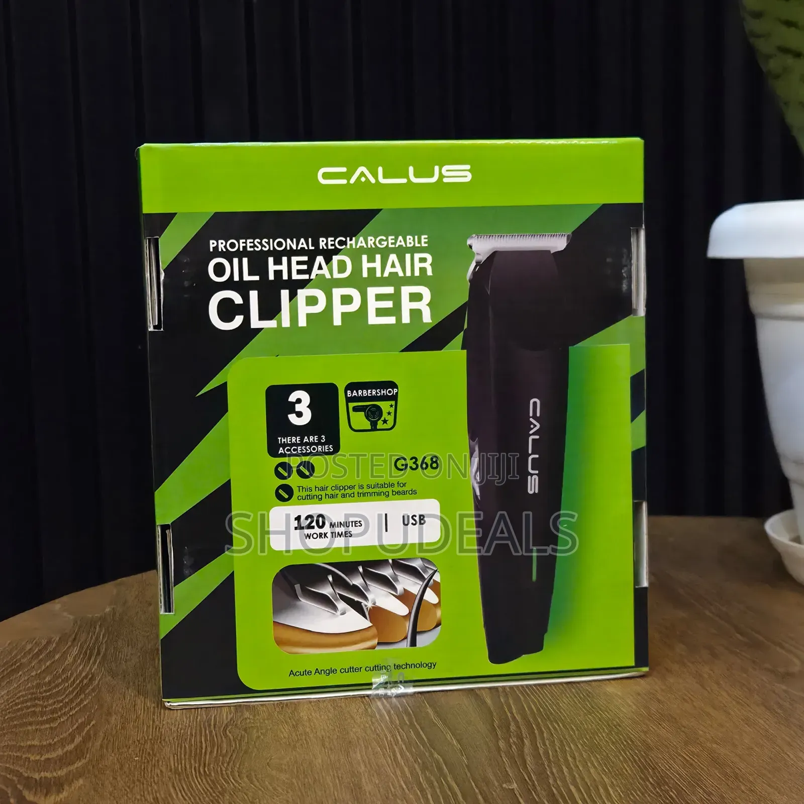 Oiled Head Hair Clipper (120 Hours of Working)
