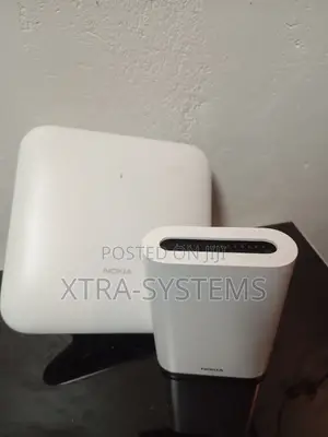 Fastmile 5g Outdoor Receiver + Nokia Wifi Beacon Mesh Router Kit.