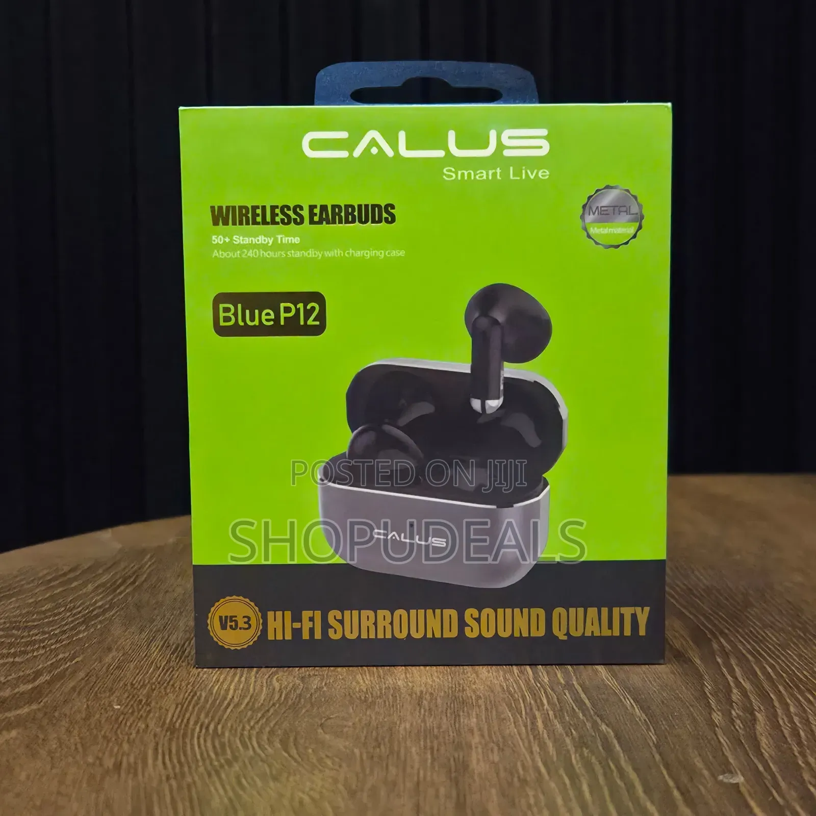 Calus Blue P12 Next Level Bass Bluetooth Wireless Earbuds