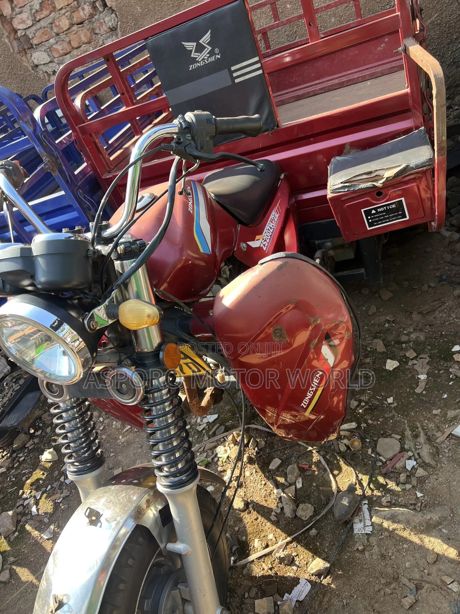 Zongshen ZS100-27 2024 Red