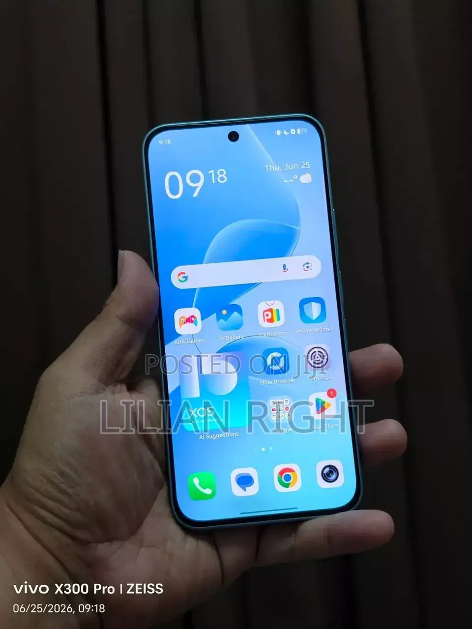 New Infinix Hot 60 Pro 256 GB Blue
