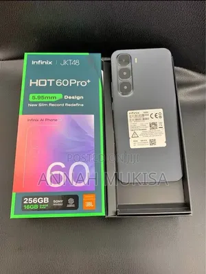 New Infinix Hot 60 Pro+ 256 GB Black