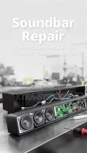Professional Soundbar Repair Services.
