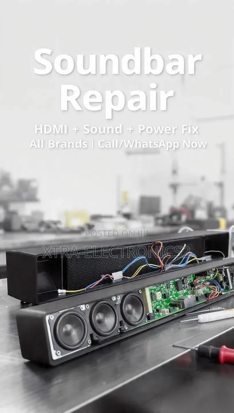 Professional Soundbar Repair Services.