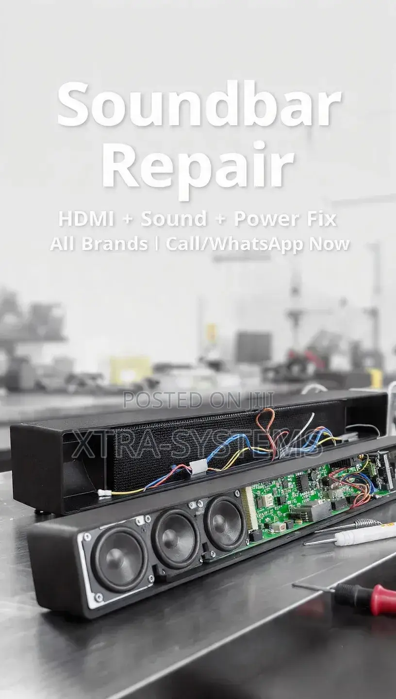 Professional Soundbar Repair Services.