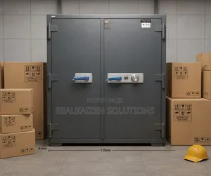 Korean Made Heavy Duty Double Door Fireproof Mechanical Safe 735kg