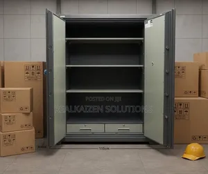 Korean Made Heavy Duty Double Door Fireproof Mechanical Safe 735kg