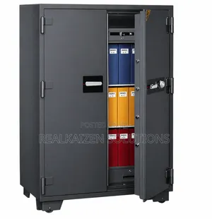 Korean Made Heavy Duty Double Door Fireproof Mechanical Safe 735kg