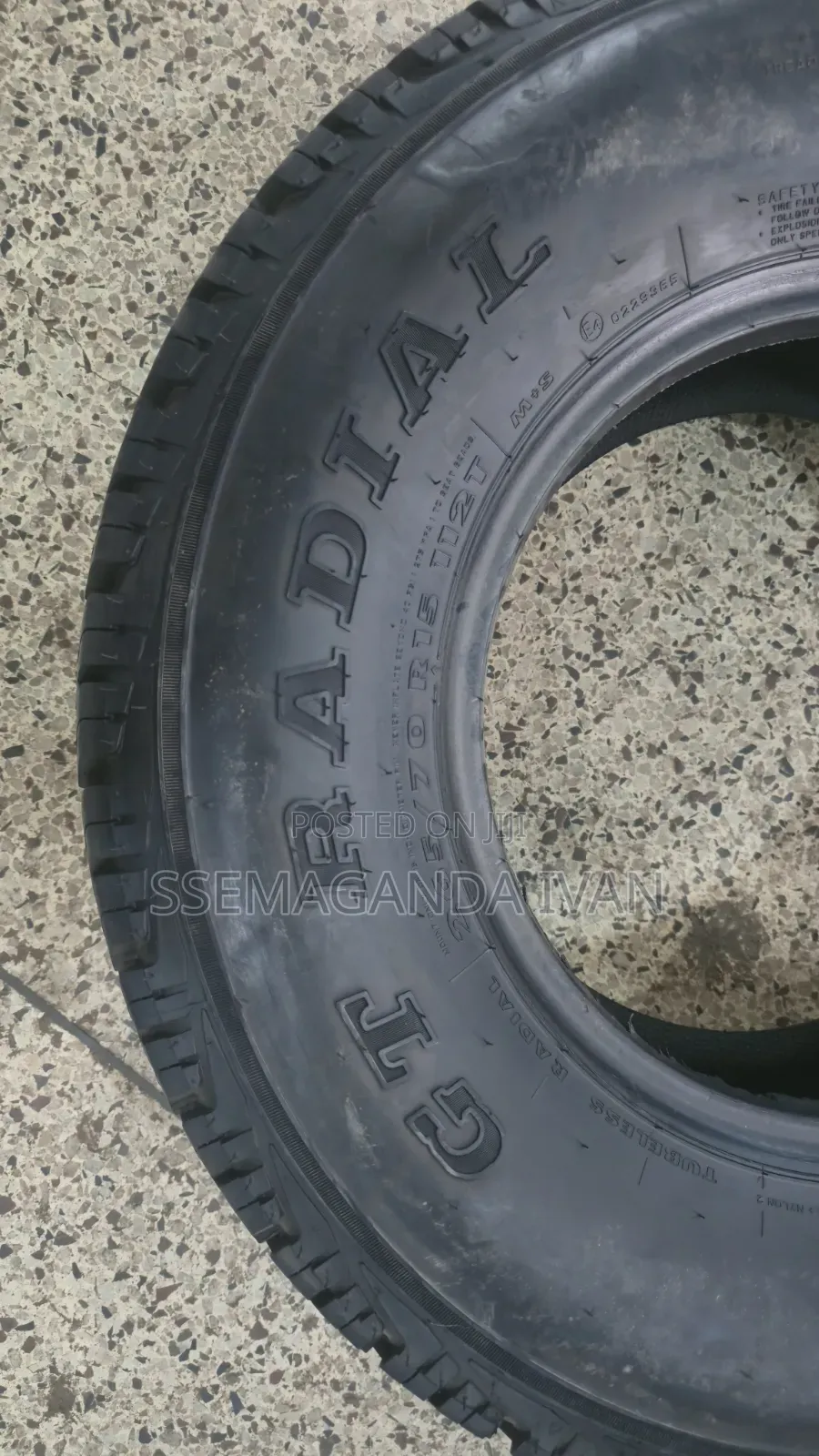 265/70r15 Gt Radial Savero Very Very Good Condition Tyre