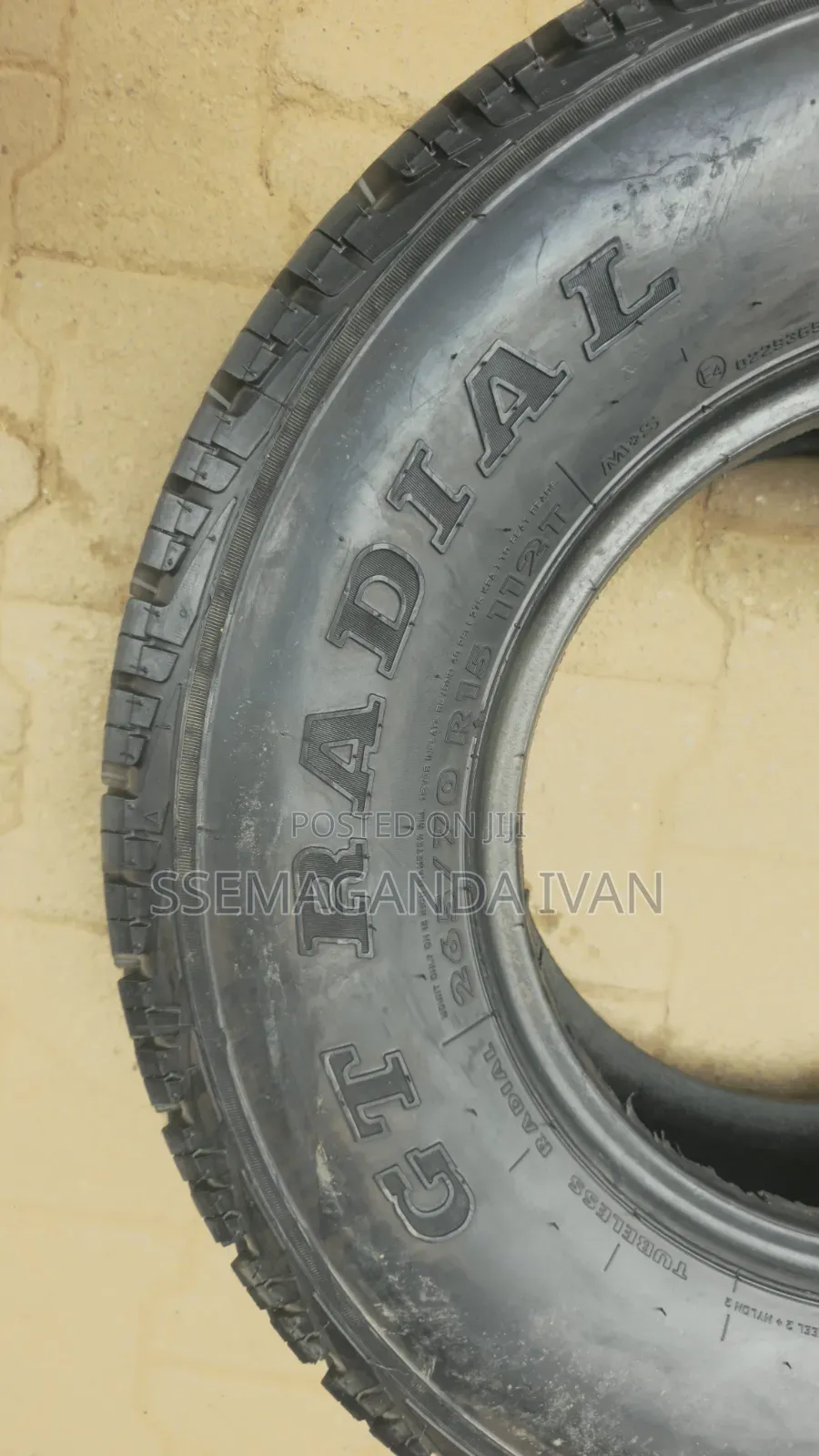 265/70r15 Gt Radial Savero Very Very Good Condition Tyre