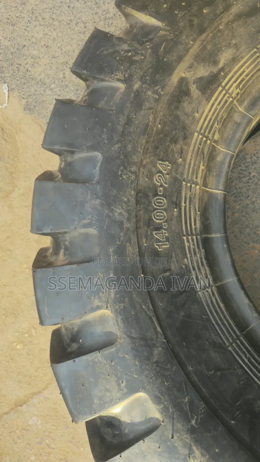 14.00-24 Nylon Mudgrip Tyres