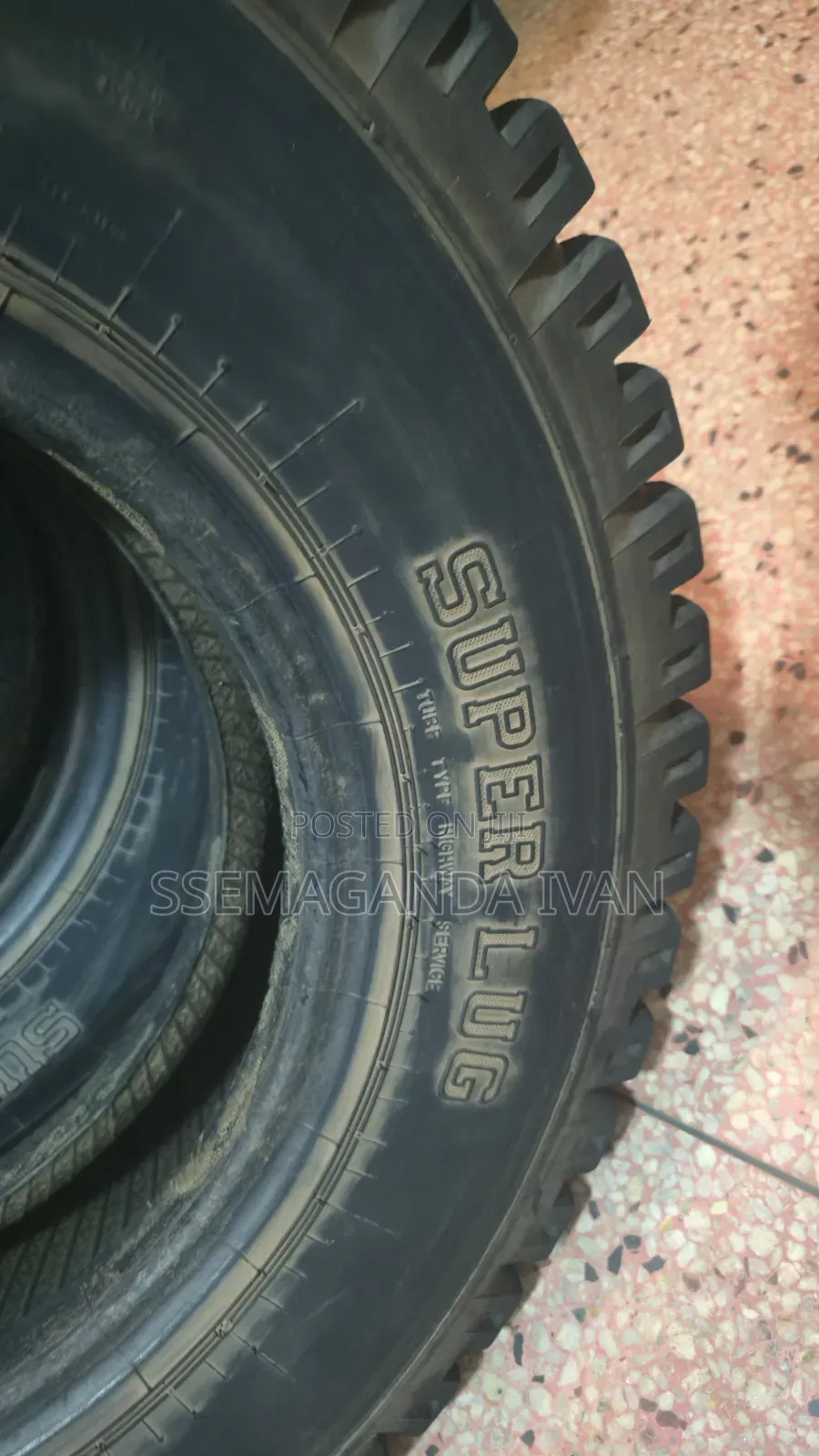 750-16 MRF Mudgrip Tyres Used
