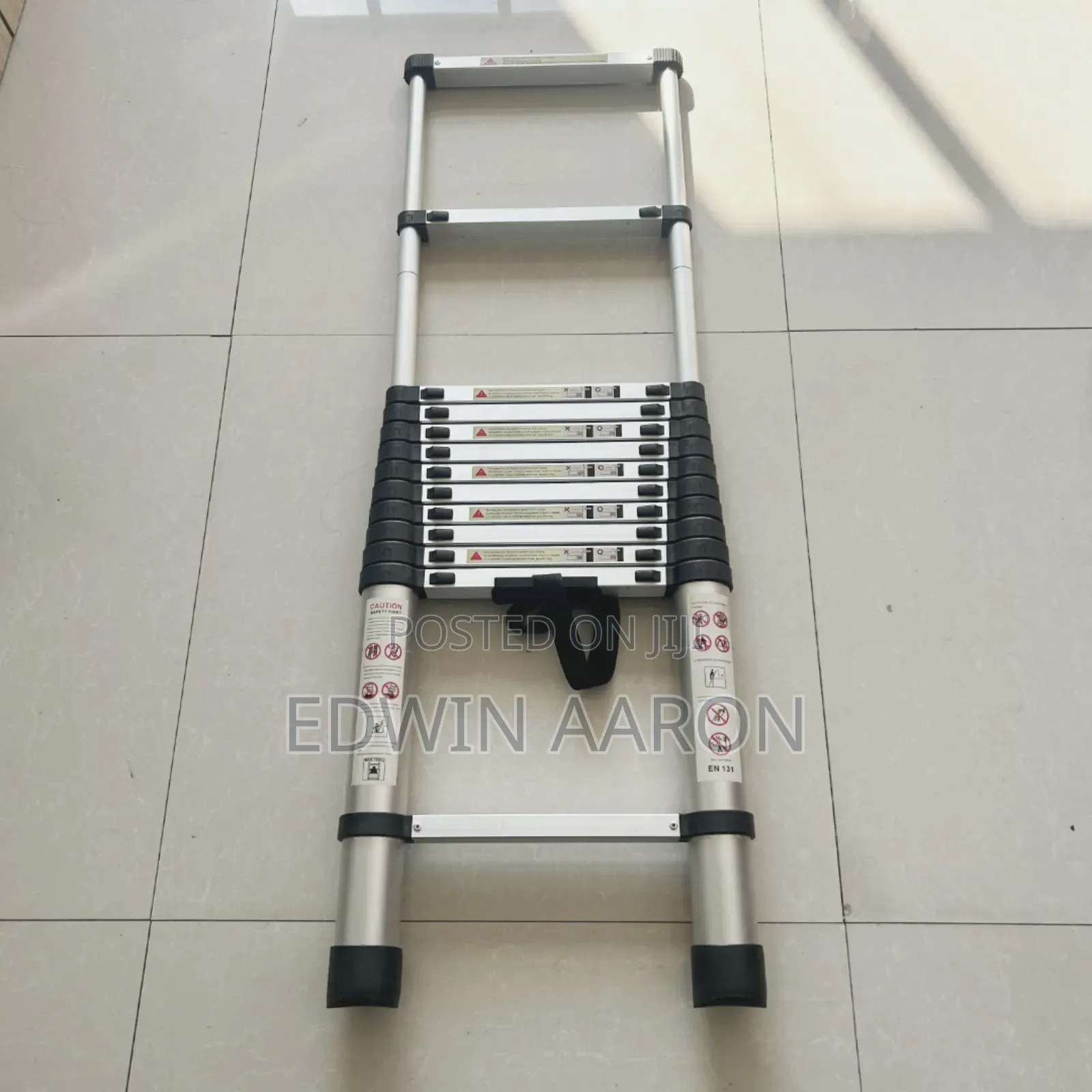 2.6m Aluminium Telescopic Ladder