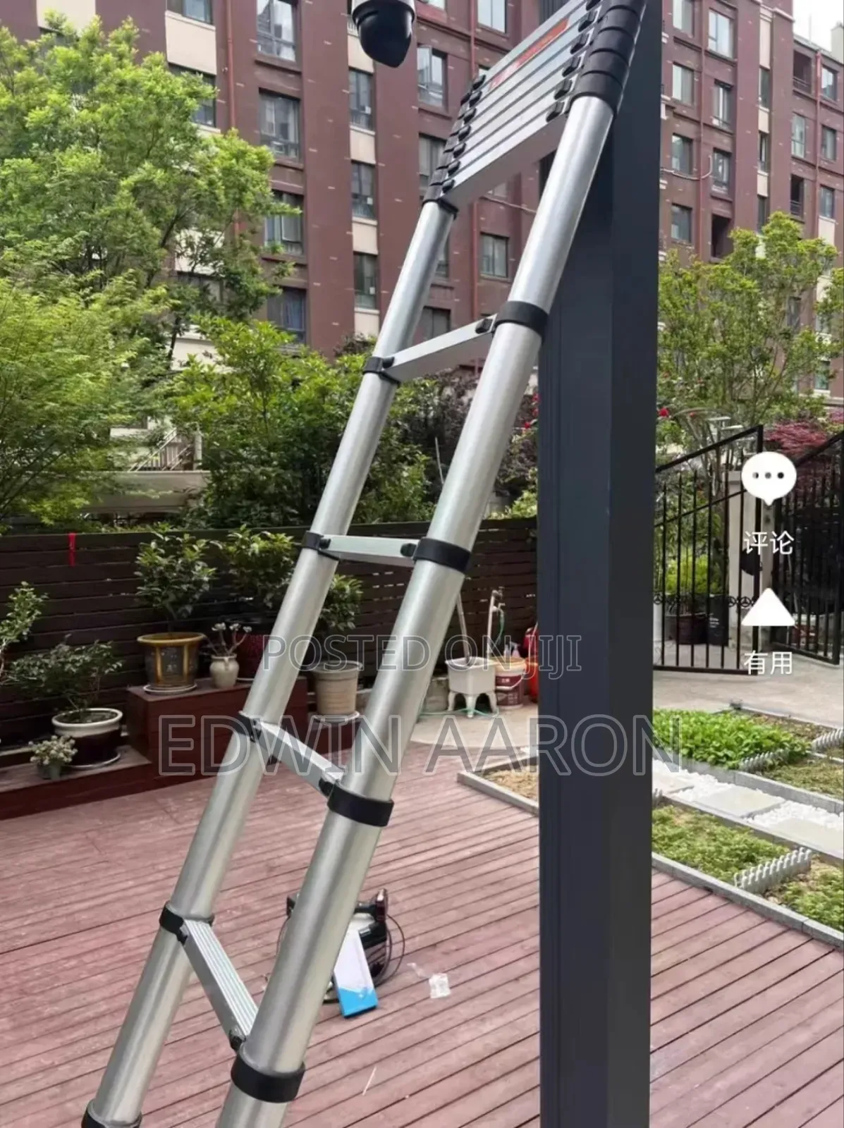 2.6m Aluminium Telescopic Ladder