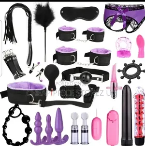 Comprehensive 26-Piece BDSM Bondage and Adult Toy Kit, Which Includ