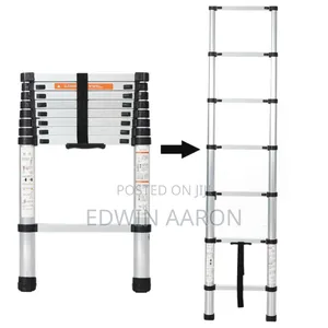 3.8m Aluminium Telescopic Ladder