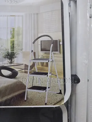 3- Step Foldable Steel Ladder