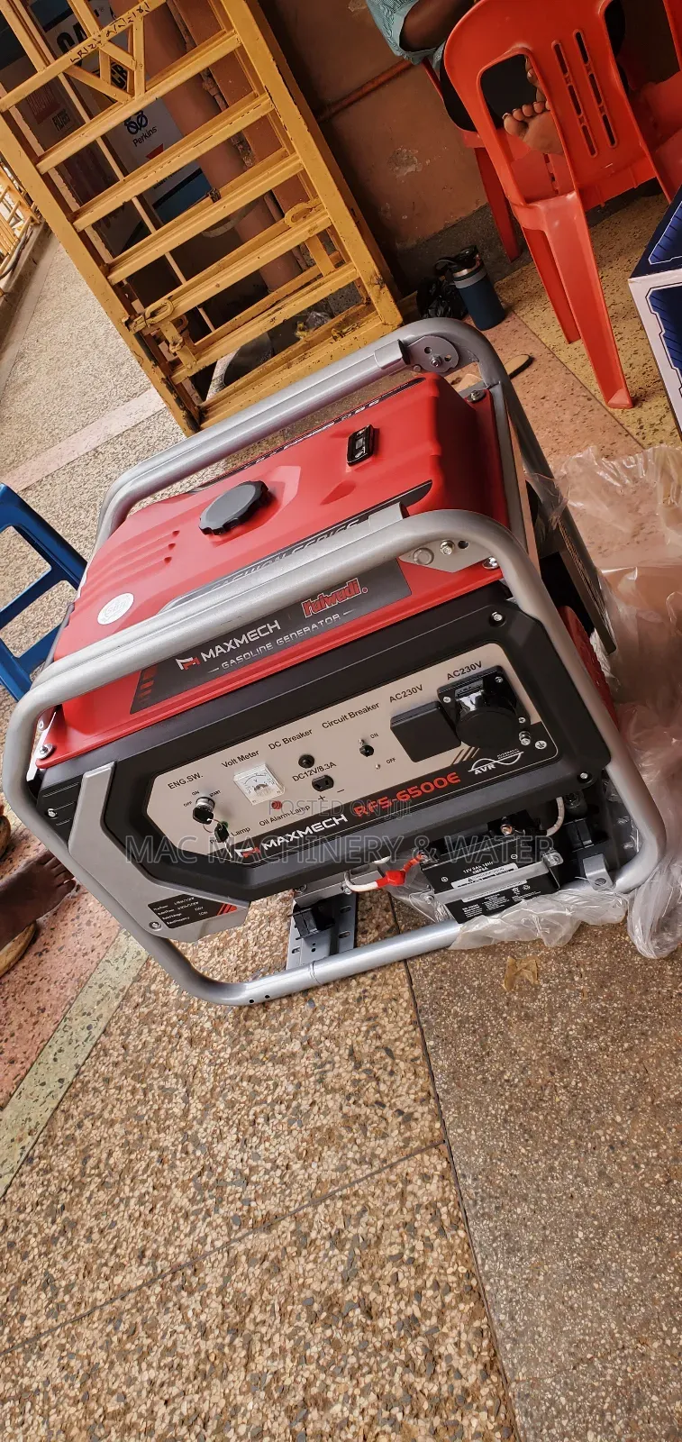 Petrol 7kva Generator Key Start/ Gasoline Generator 6.9kva