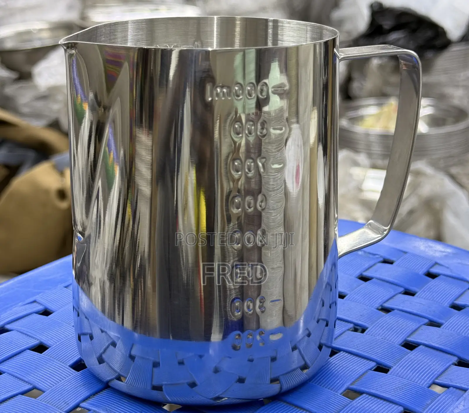 Stainless Steel Milk Frothing Pitcher