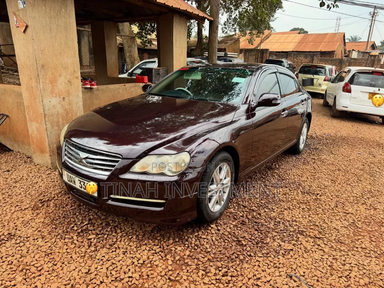 Toyota Mark X 2005 Maroon