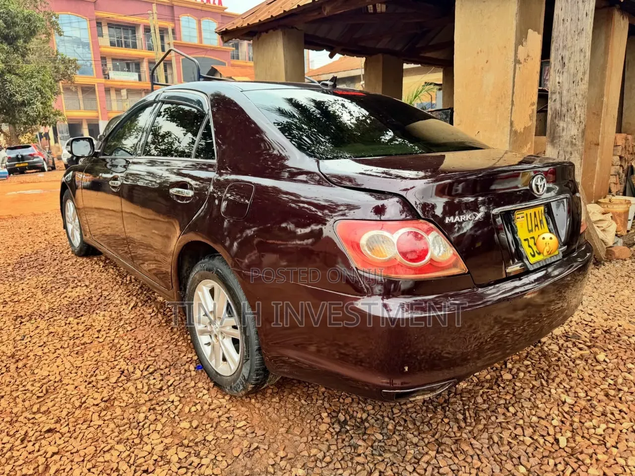 Toyota Mark X 2005 Maroon