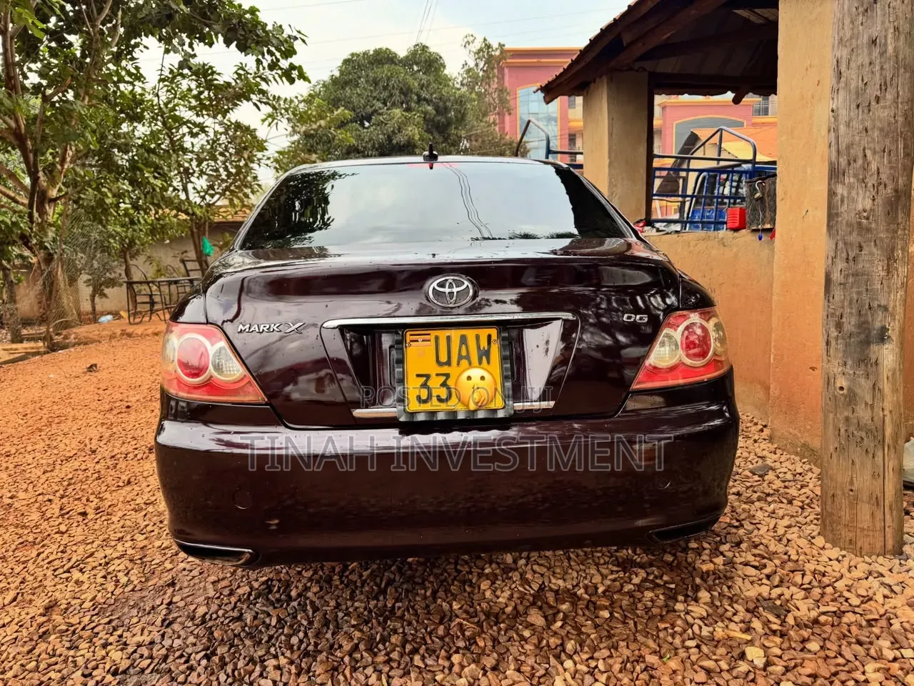 Toyota Mark X 2005 Maroon