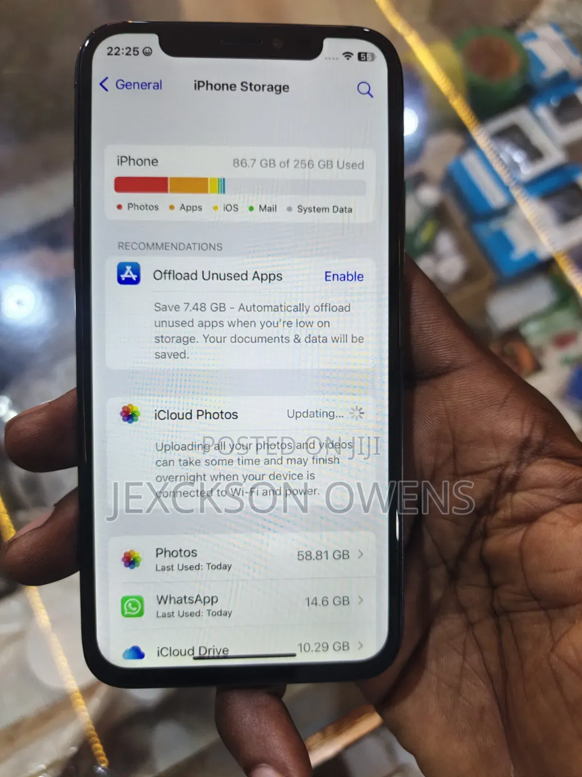 Apple iPhone X 256 GB Black