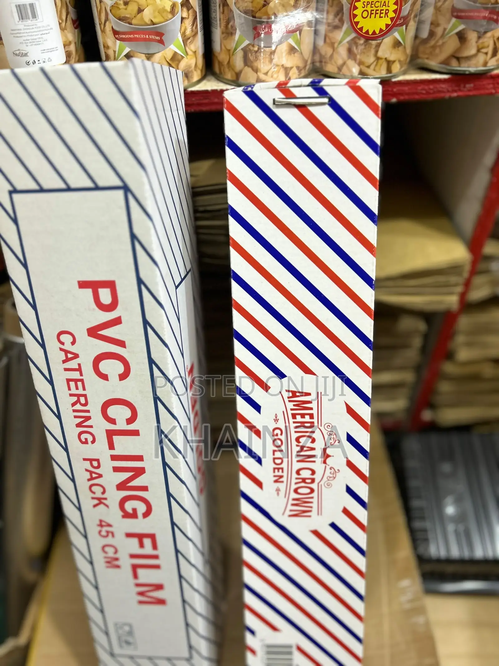 Aluminum Foil and Cling Film
