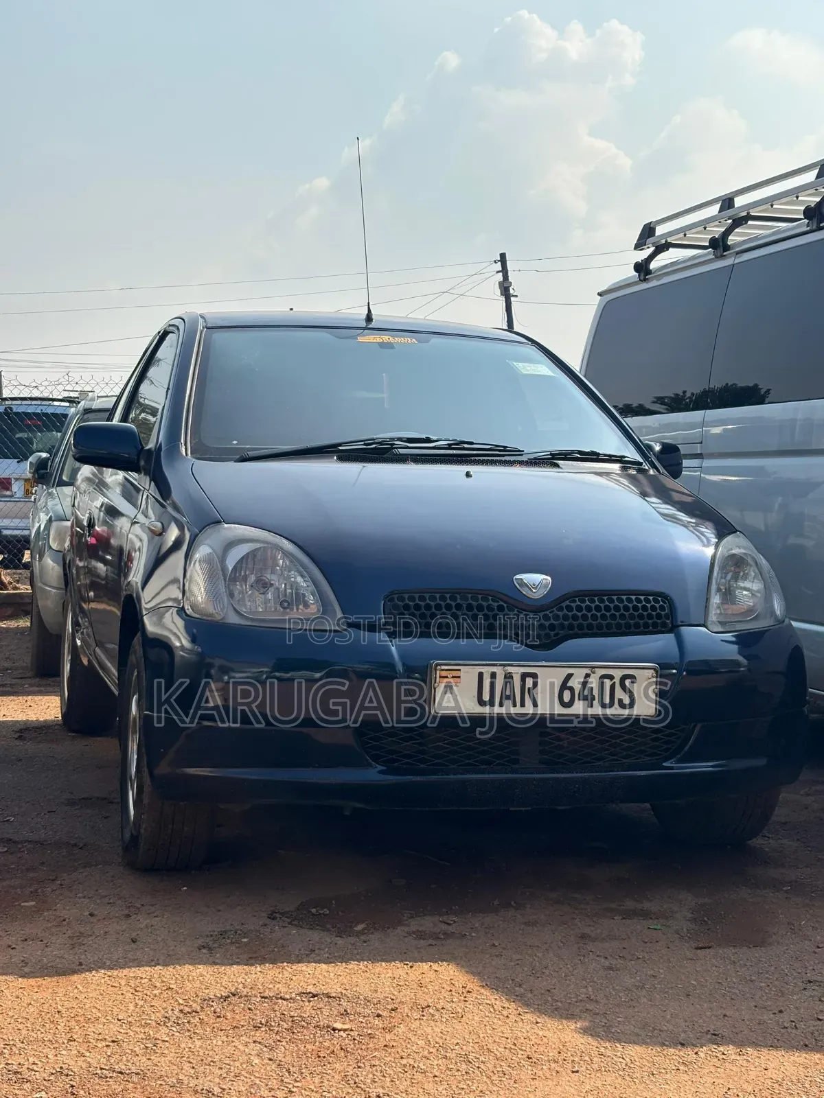 Toyota Vitz 2008 Blue