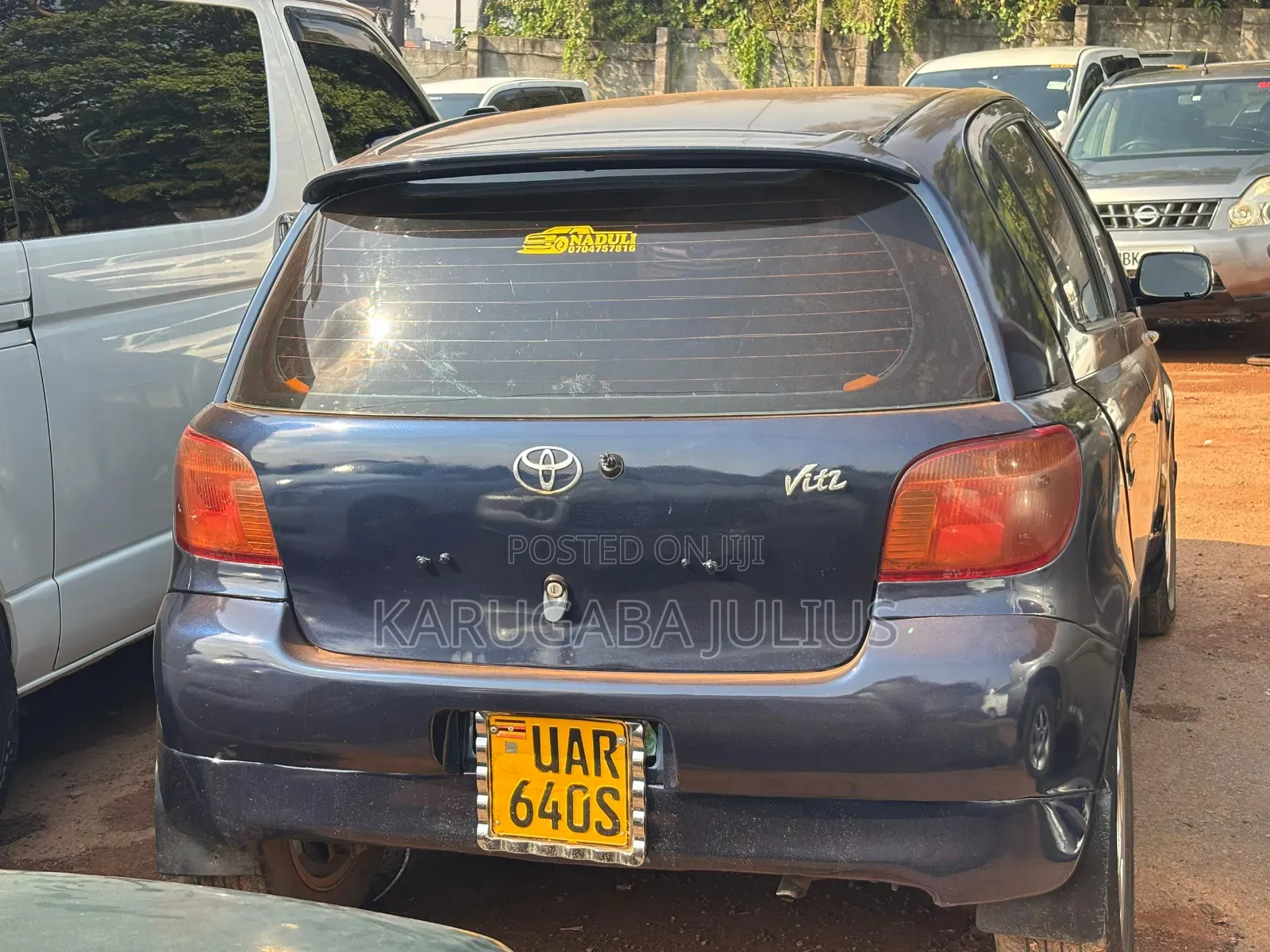 Toyota Vitz 2008 Blue